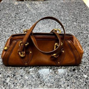 Cole Haan "Trinity" SP05 Brown Leather Satchel Purse